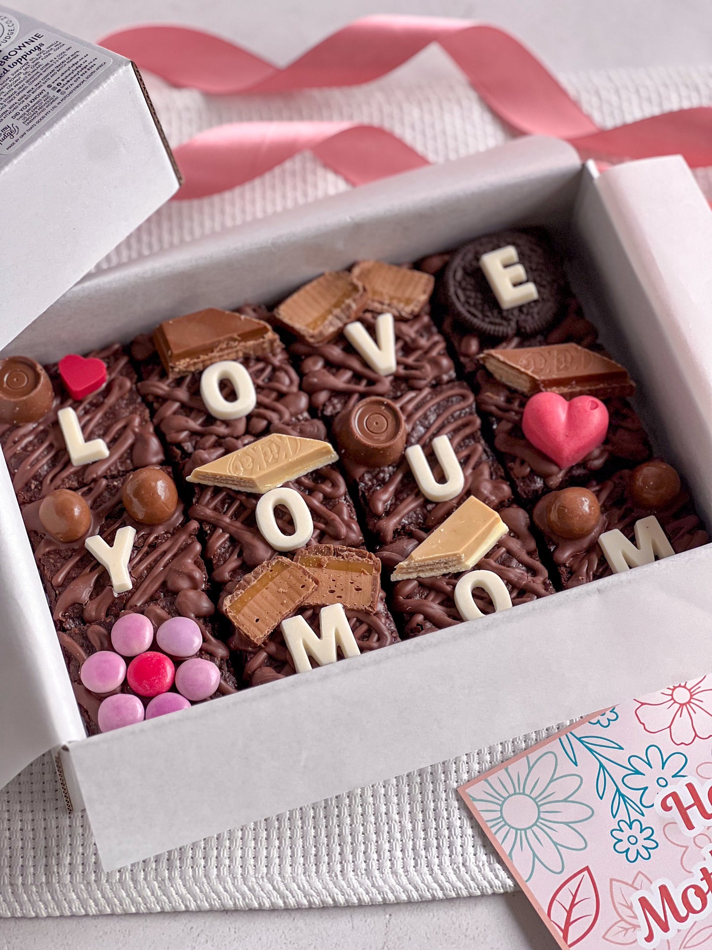 Mother's Day Chocolate Brownies