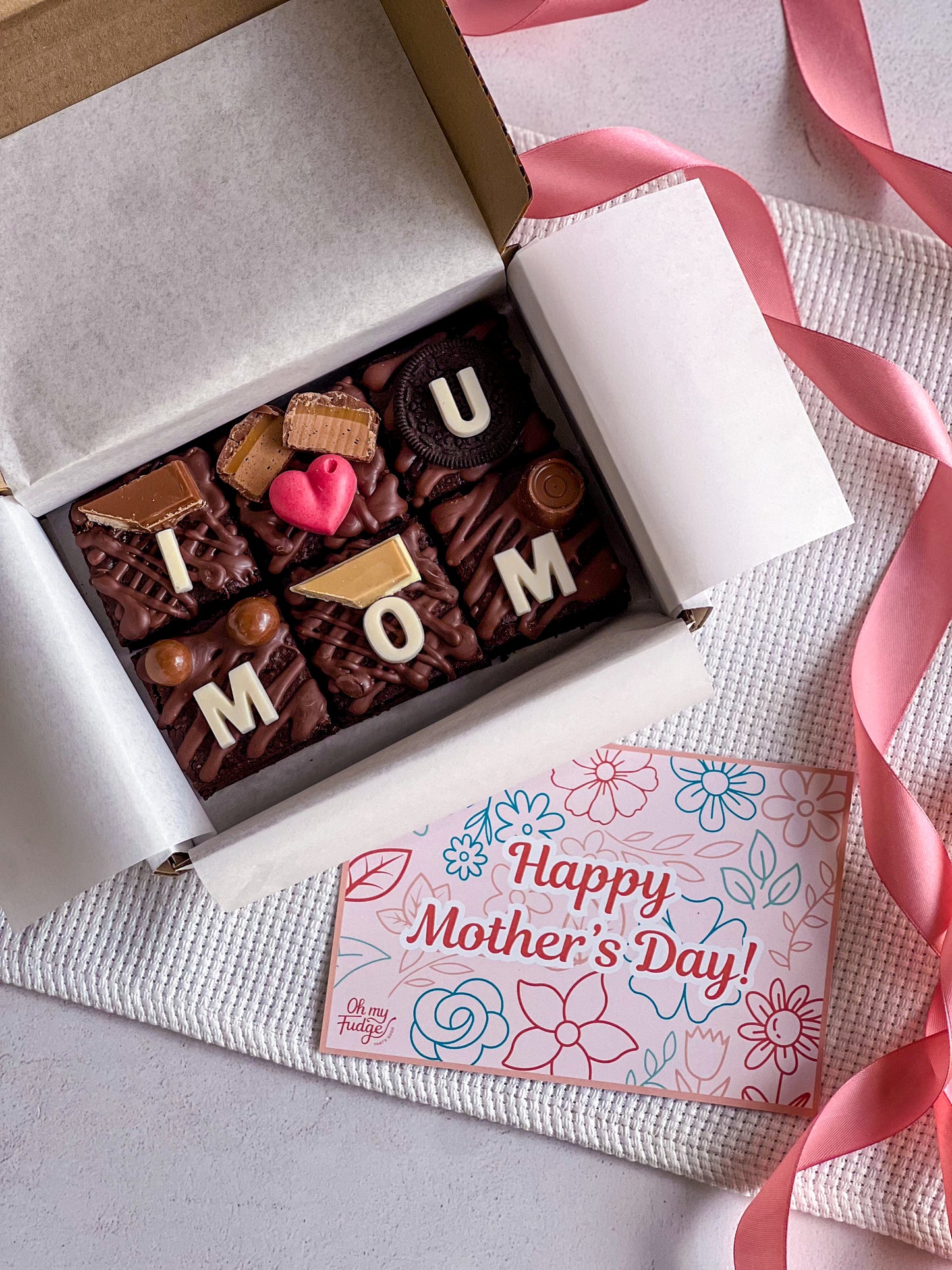 Mother's Day Chocolate Brownies