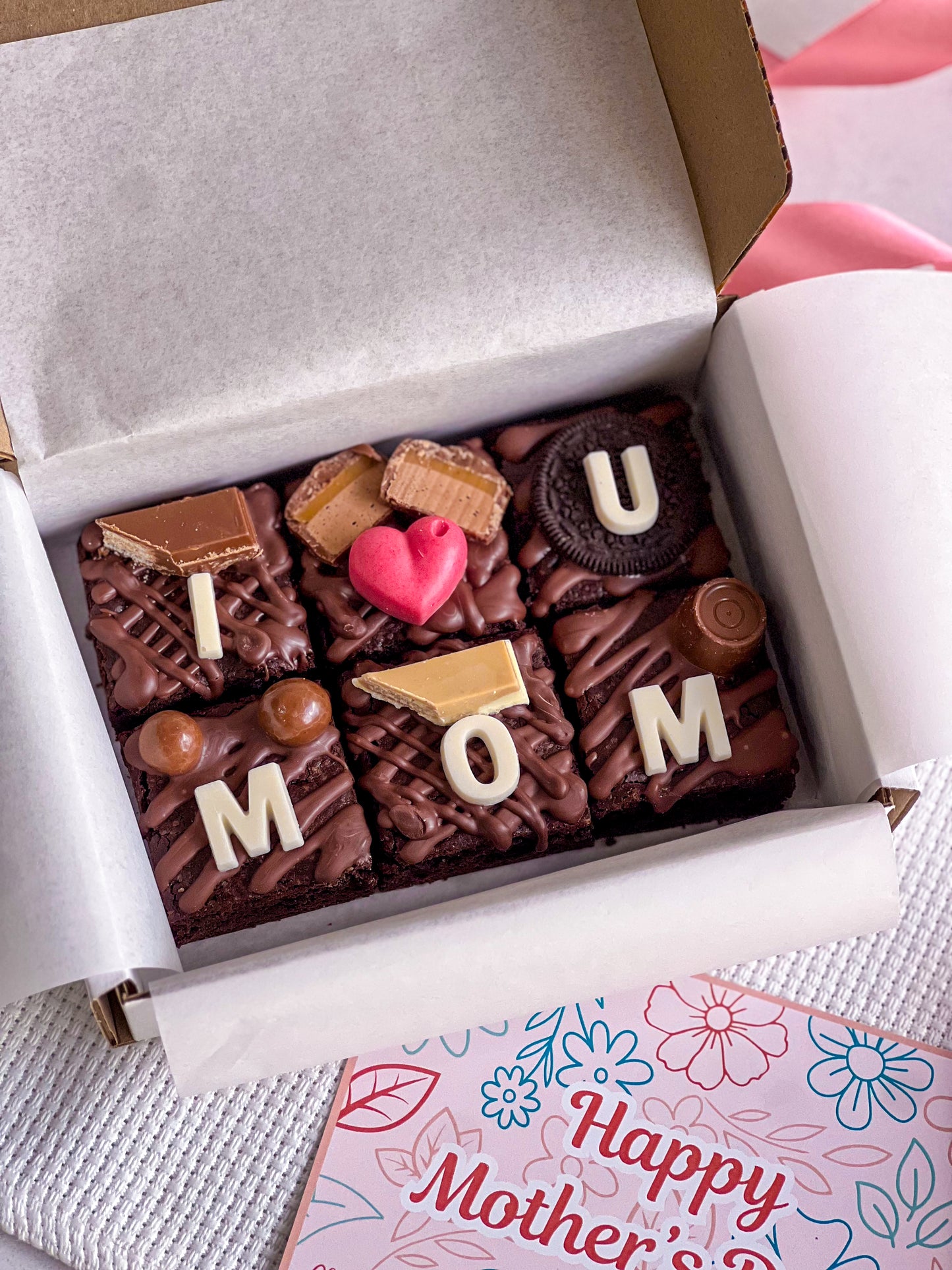 Mother's Day Chocolate Brownies