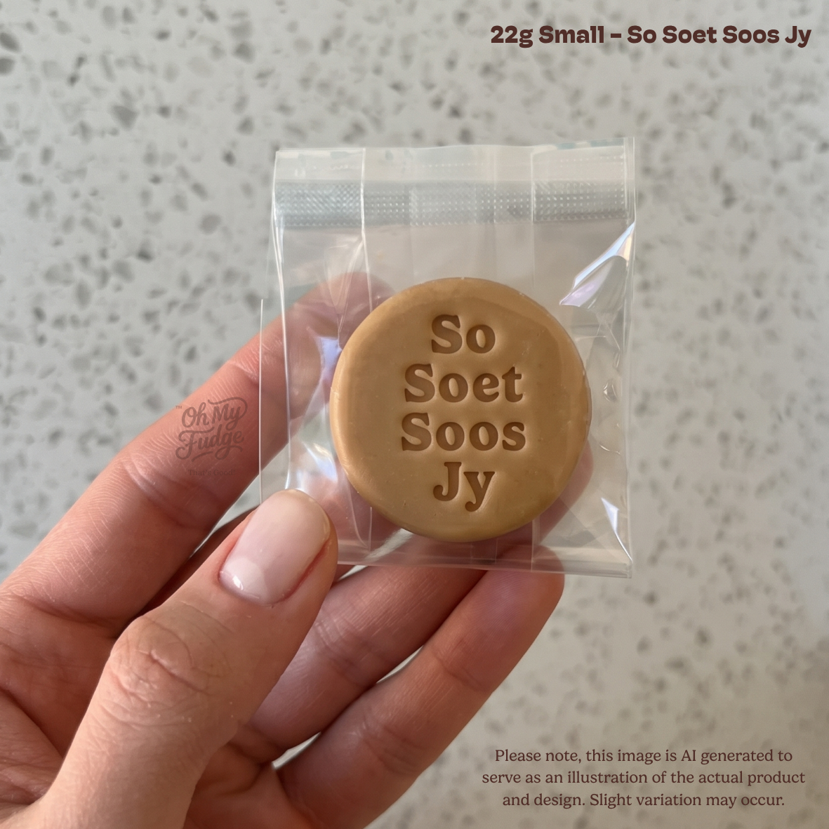 Personalised Gifting Fudge