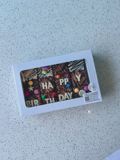 Birthday Brownie Box