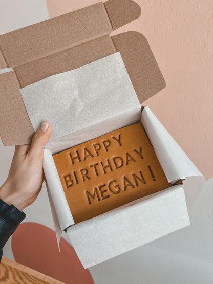 Personalised Fudge Slab