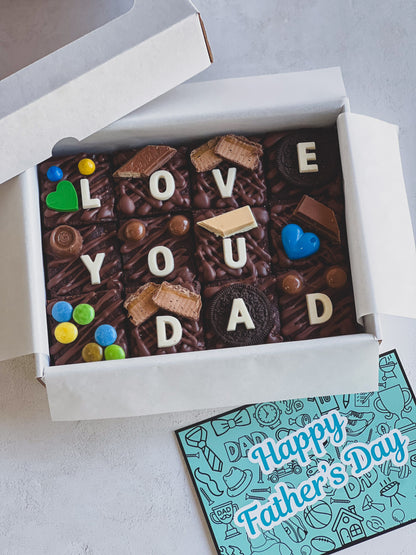 Father's Day Chocolate Brownies