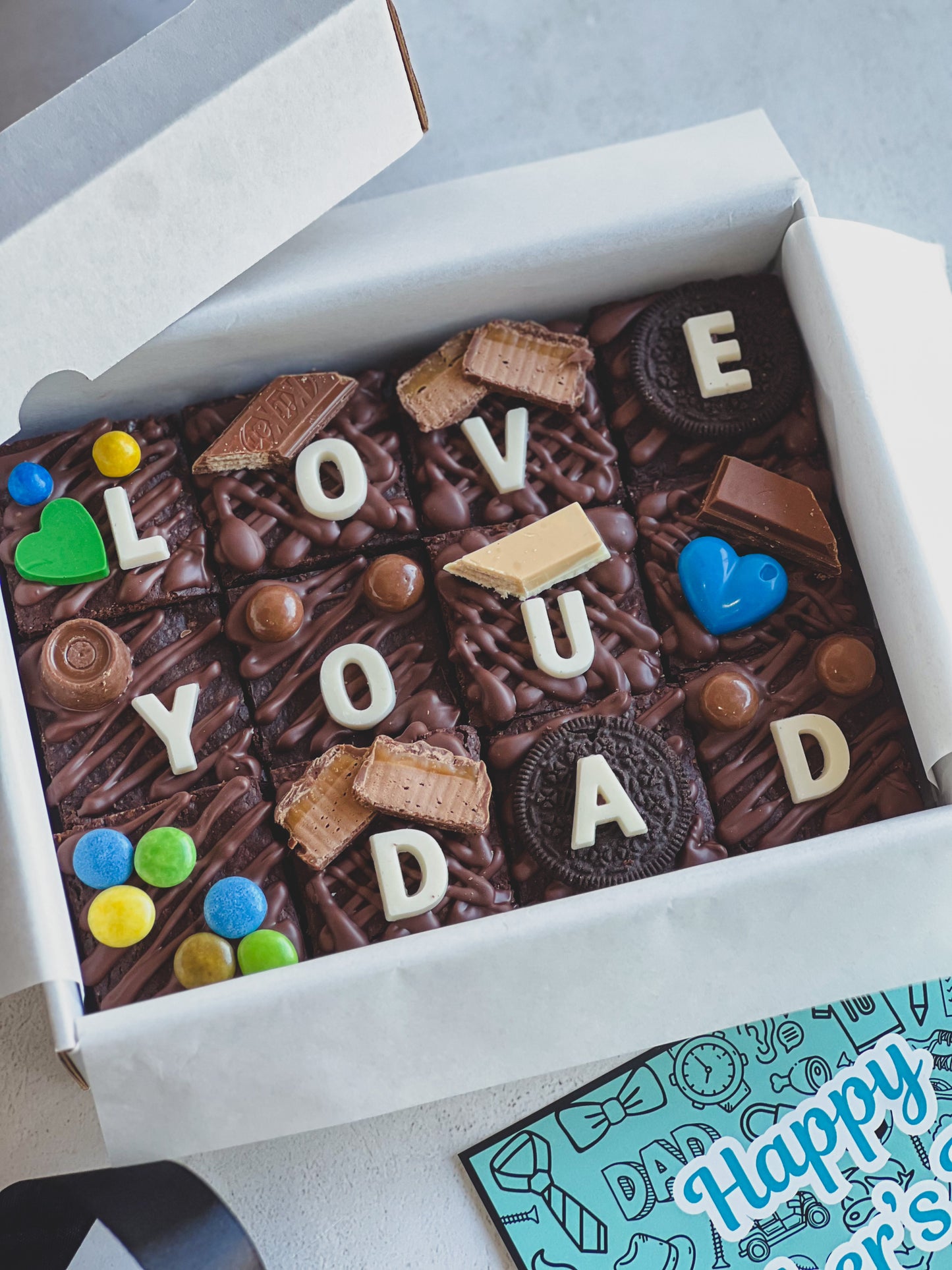 Father's Day Chocolate Brownies