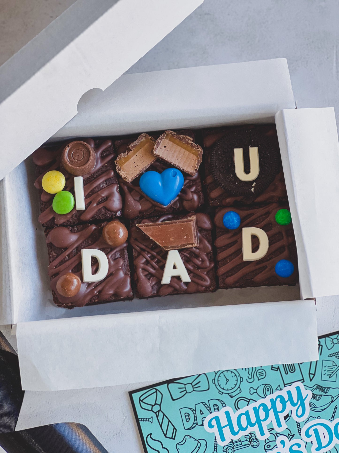 Father's Day Chocolate Brownies