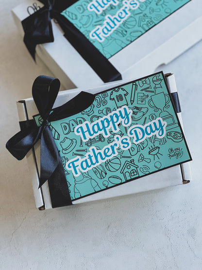 Father's Day Chocolate Brownies - Love You Dad