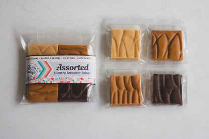Bulk Pack - Classic Fudge - 25 x 4 Piece Packs