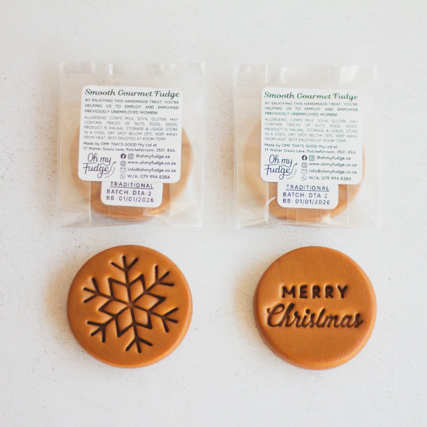 Festive Christmas Fudge - 22g Small