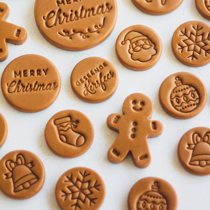 Custom Shaped, Festive Christmas Fudge - 40g Medium (aka Buttons)