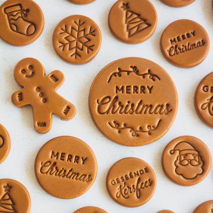 Custom Shaped, Festive Christmas Fudge - 40g Medium (aka Buttons)